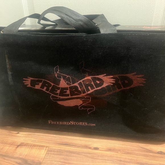 FREEBIRD woodland black leather cowgirl boots size 6 LIKE NEW - Picture 6 of 9